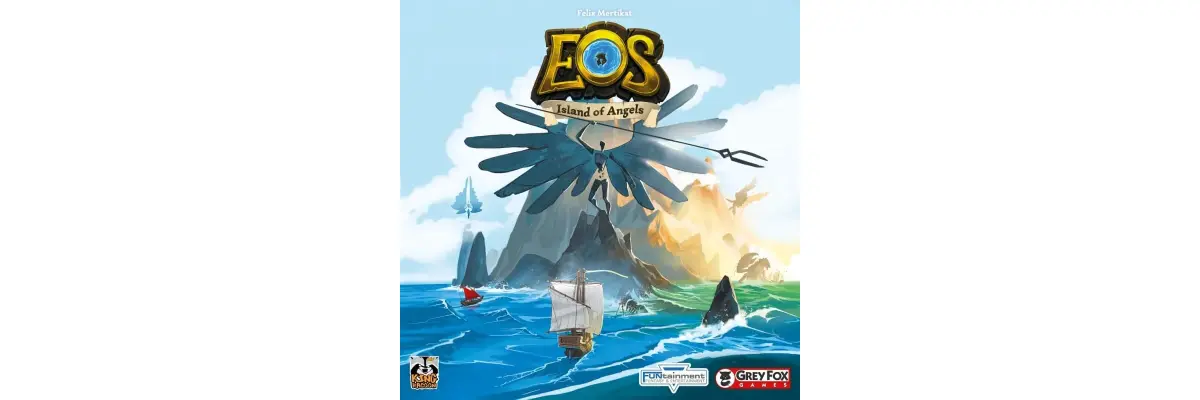 EOS – Island of Angels: Fantasy-Kennerspiel, Deluxe Upgrade und Spielmatte jetzt bei uns im Angebot - EOS – Island of Angels kaufen | Grundspiel, Deluxe Upgrade &amp; Spielmatte