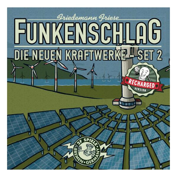 Funkenschlag Erw. 14 (Recharged Version): Die neuen Kraftwerke - Set 2