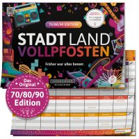 STADT LAND VOLLPFOSTEN – 70/80/90 EDITION - Früher war alles besser (DinA4-Format)