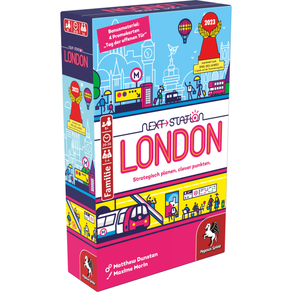 Next Station London *Nominiert Spiel des Jahres 2023*