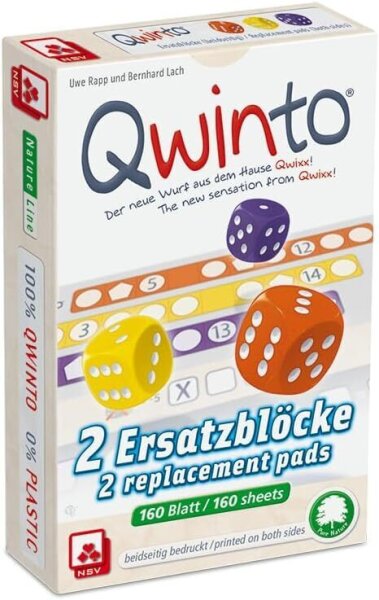 Qwinto - Ersatzblöcke (2er) NatureLine