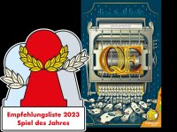 Q.E.  *Empfehlungsliste Spiel des Jahres 2023*