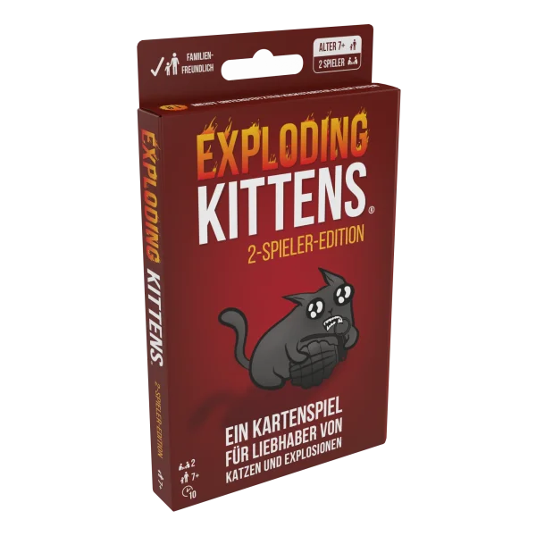 Exploding Kittens 2-Spieler-Edition