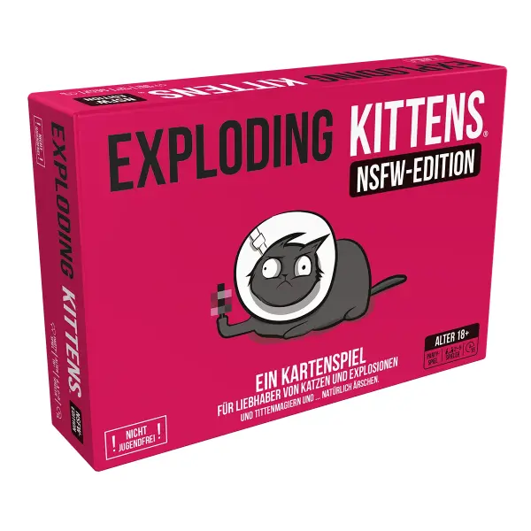 Exploding Kittens NSFW-Edition ab 18