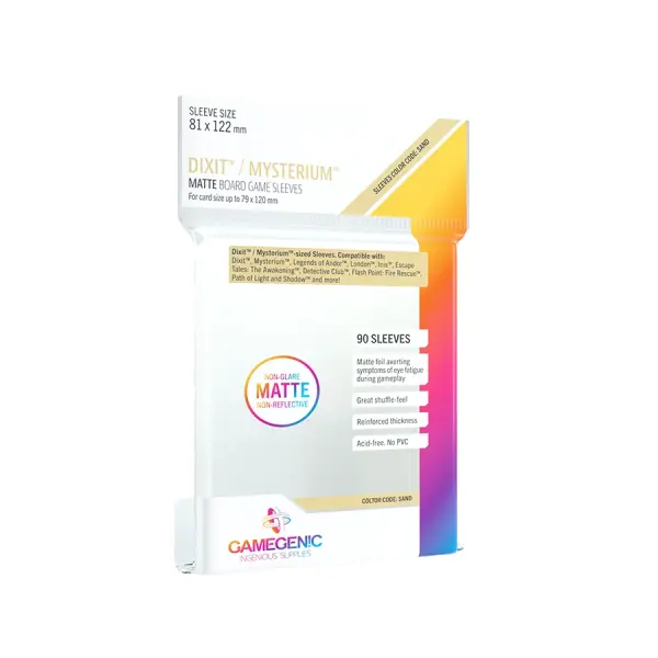 MATTE Dixit Sleeves 81 x 122 mm (Einzelpack)