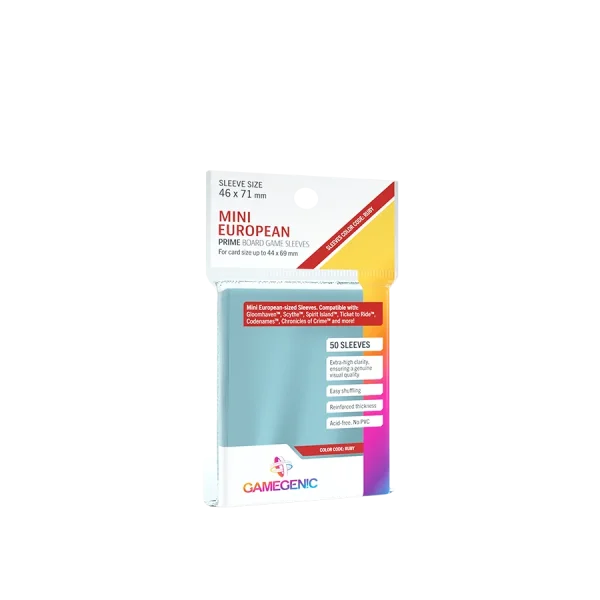 PRIME Mini European-Sized Sleeves 46 x 71 mm