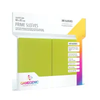 Gamegenic Prime Sleeves Lime 66 x 91 mm – 100...