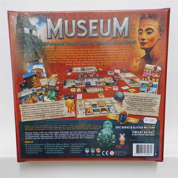 Gioco Da Tavolo Museum Kickstarter Edition In Tedesco (DE) Per 2-4 Giocatori