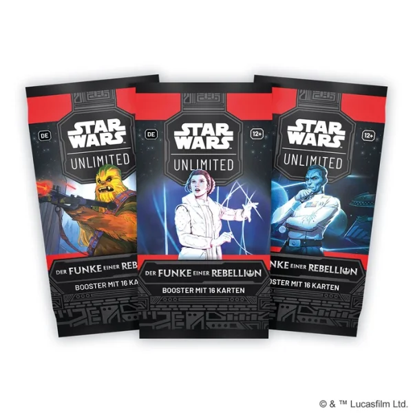 Star Wars Unlimited - Der Funke einer Rebellion 1 Booster-Pack