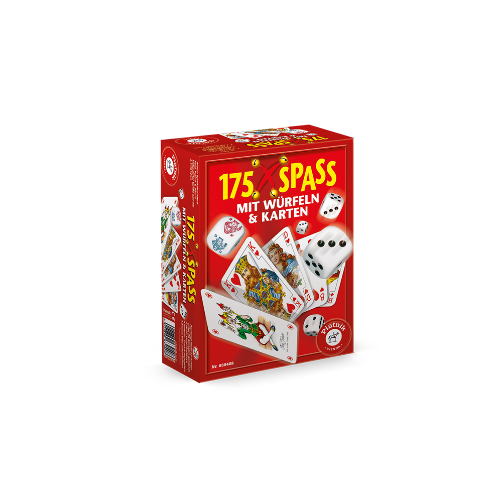 Piatnik 6305 175 X Fun With Dice + Cards Game Set - Compact Travel Games - View #13
