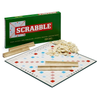 Scrabble Jubiläumsausgabe mit Holzsteinchen