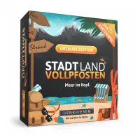 Stadt Land Vollpfosten – Das Kartenspiel: Urlaubs...