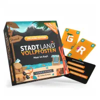 Stadt Land Vollpfosten – Das Kartenspiel: Urlaubs Edition „Meer im Kopf“