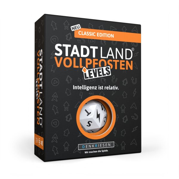 STADT LAND VOLLPFOSTEN® - Levels - CLASSIC EDITION - "Intelligenz ist relativ"