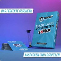 Stadt Land Vollpfosten Party Edition –  Jetzt gehts rund.   | Extrem