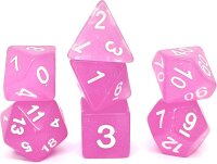 Würfelset Confetti: Creamy Pink (7)