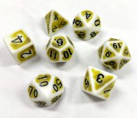 Würfelset Antique: Olive (7)