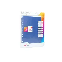Gamegenic Sideloading 18-Pocket Pages Blau – 10 Ordnerseiten