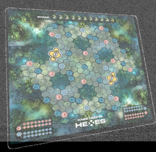 Knee Deep in Hexes: Junglet Neopren Mat