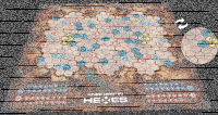 Knee Deep in Hexes: Desert Neopren Mat