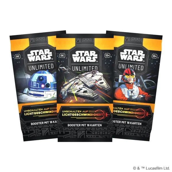Star Wars: Unlimited – Umschalten auf Lichtgeschwindigkeit 1 Booster Pack