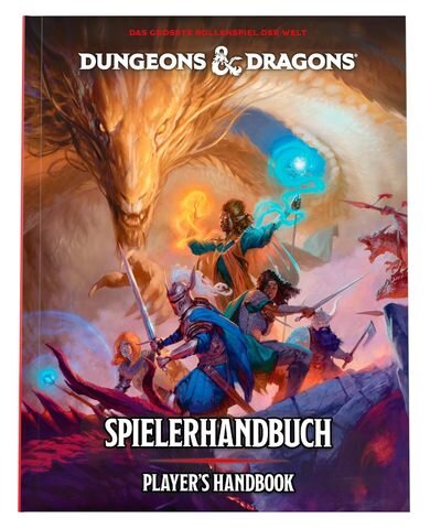 Dungeons & Dragons 2024 Players Handbook (Spielerhandbuch) deutsch
