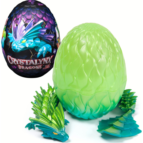 Crystal Lynx Dragons – sortierte Sammelfigur im Drachenei