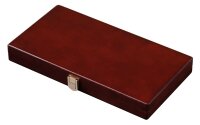 Backgammon Koffer 28cm Pappel/Ahorn Furnier