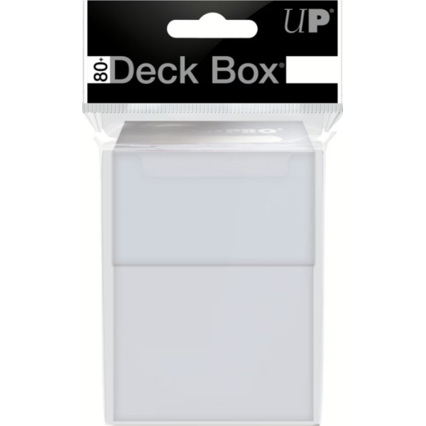 Ultra PRO Deck Box Solid Clear / Transparent