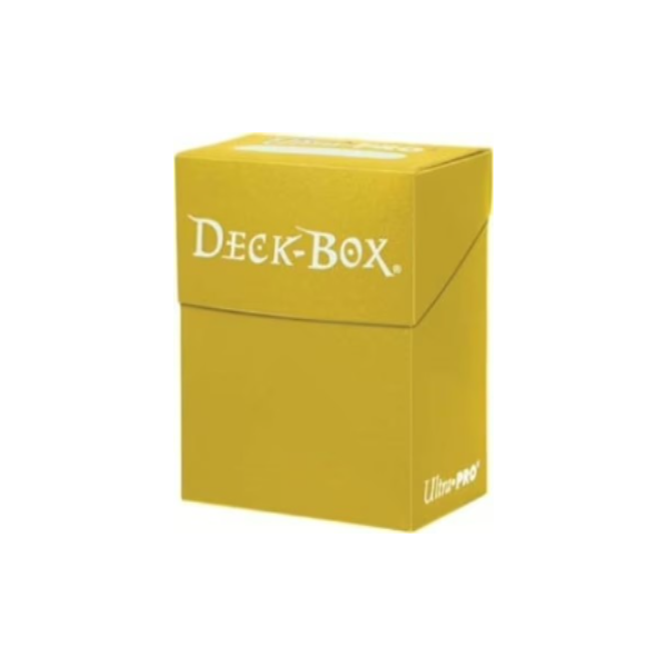 Ultra PRO Deck Box Solid Yellow / Gelb