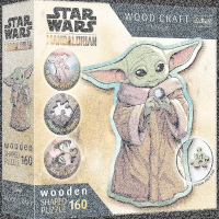 Holz Puzzle 160 - Star Wars Mandalorian - Grogu...