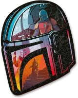 Holz Puzzle 160 - Star Wars Mandalorian - Mandalorian Helm (Konturenpuzzle)