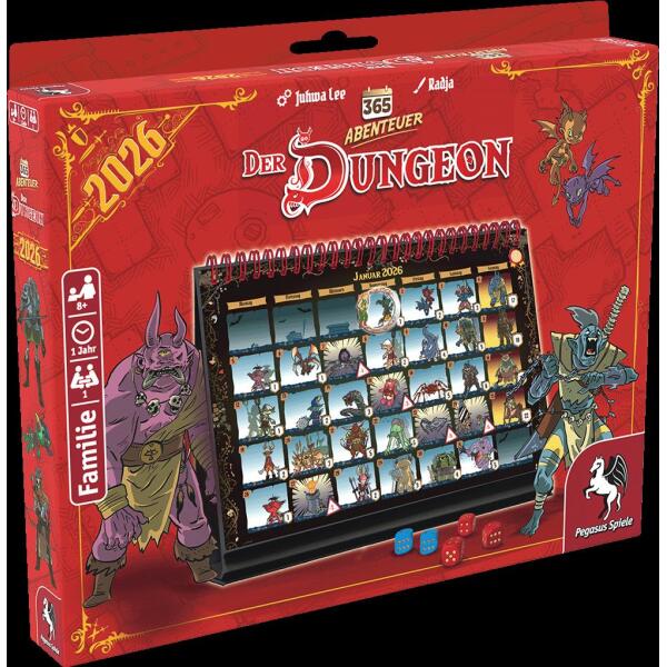 365 Abenteuer – Der Dungeon [Edition 2026]