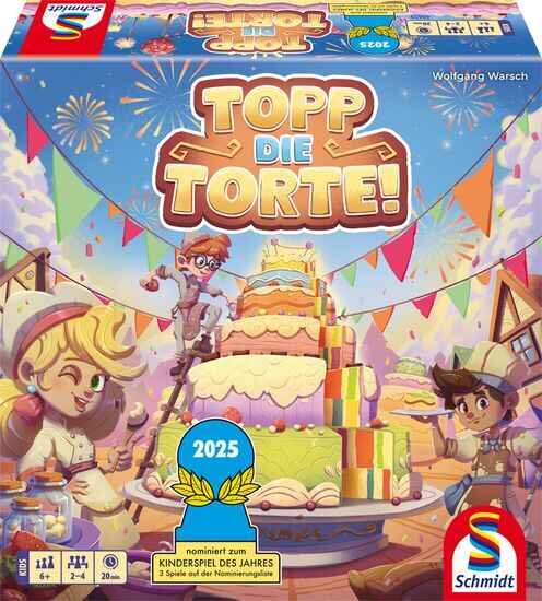 Topp die Torte! *Nominiert Kinderspiel des Jahres 2025*