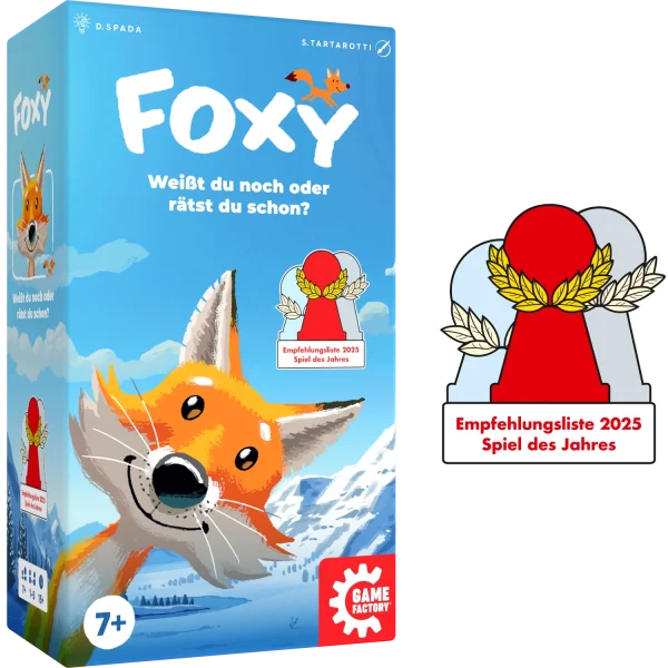 Foxy *Empfohlen Spiel des Jahres 2025*