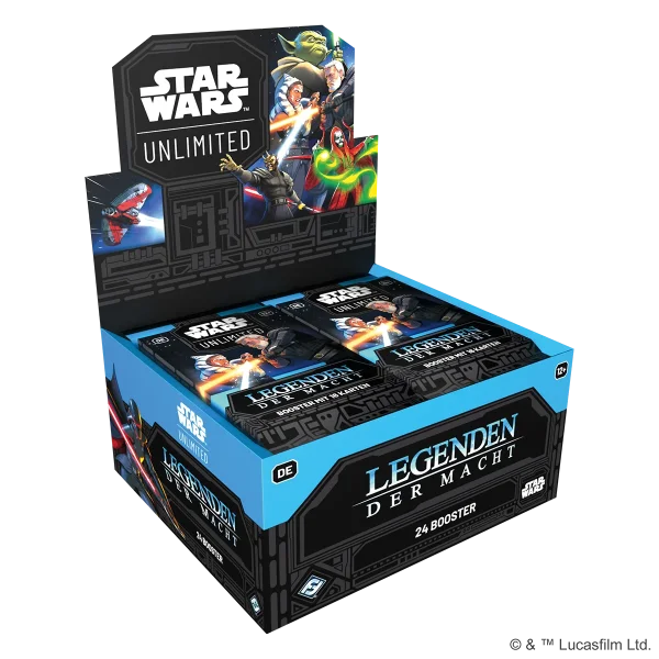 Star Wars: Unlimited – Legenden der Macht (Booster-Display)