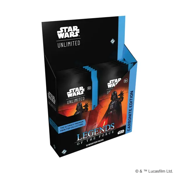Star Wars Unlimited - Legends of the Force (Carbonite Booster-Display)