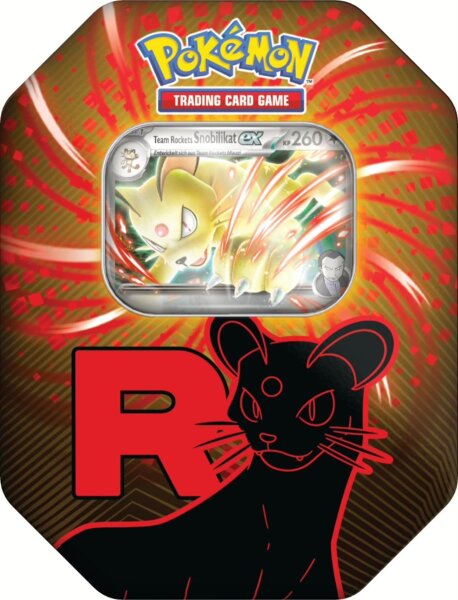 Pokemon Tin 125 Team Rockets Snobilikat EVT 05.09.25