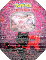 Pokemon Tin 123 Team Rockets Mewtu  EVT 05.09.25