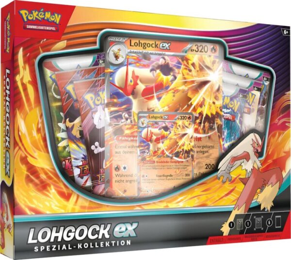Pokemon Lohgock-ex Spezial-Kollektion EVT 05.09.25
