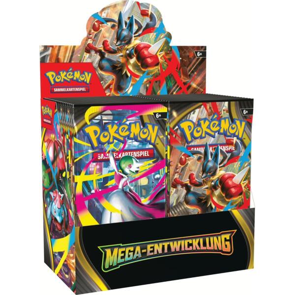 Pokemon ME01 Mega-Entwicklung Booster EVT 10.10.25