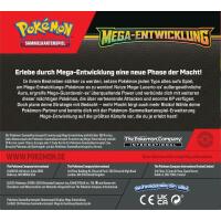 Pokemon ME01 Mega-Entwicklung Booster EVT 10.10.25