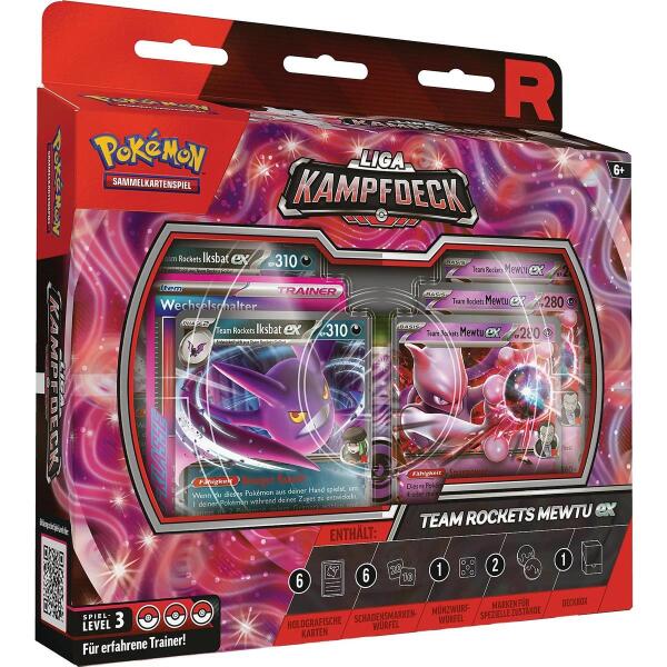 Pokemon Liga-Kampfdeck Rockets Mewtu