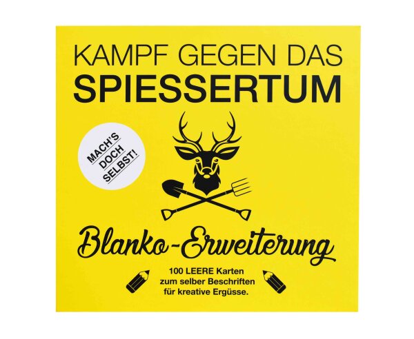 Kampf gegen das Spießertum - Blanko-Erweiterung