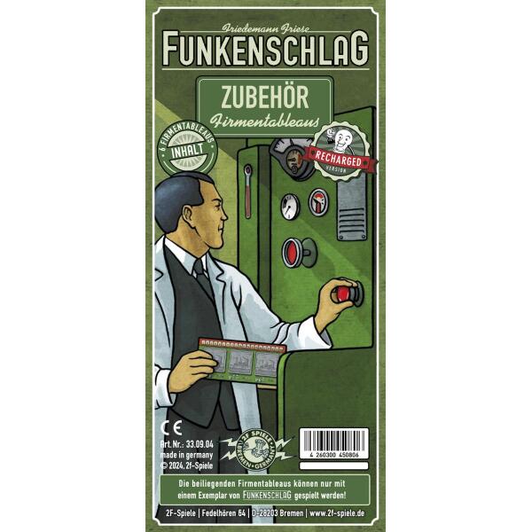 Funkenschlag Zubehör (Recharged Version): Firmentableaus