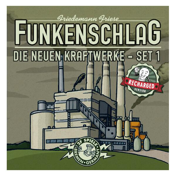 Funkenschlag Erw. 3 (Recharged Version): Die neuen Kraftwerke - Set 1