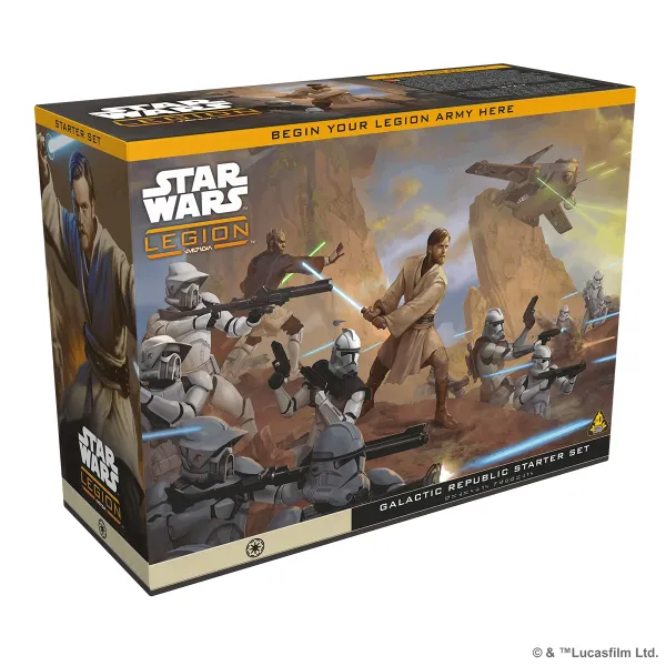 Star Wars Legion - Galactic Republic Starter Set (Galaktische Republik Starterset)