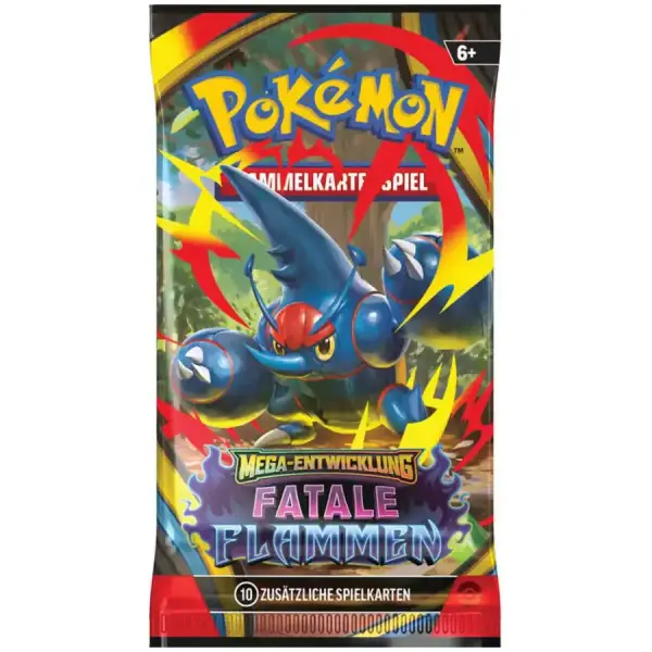 Pokemon ME02 Fatale Flammen Booster