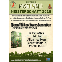 Ticket Qualifikationsturnier Deutsche Mischwald...