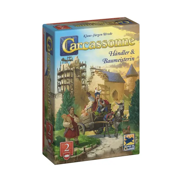 Carcassonne - Erweiterung 2 Händler & Baumeisterin (v3.1)